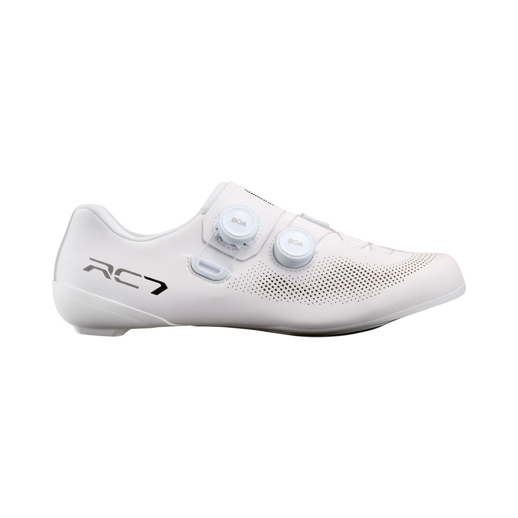 SHIMANO Rennradschuhe SH-RC703 Carbon weiß