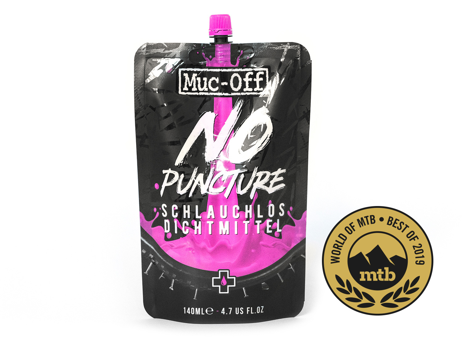 MUC OFF Dichtmilch No Puncture Hassle 140 ml