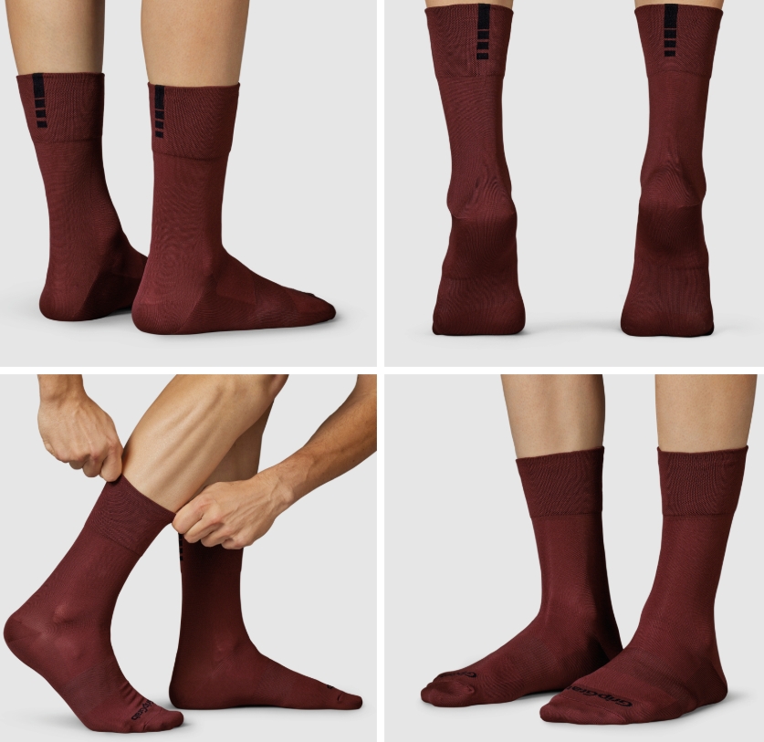 GRIPGRAB Socken LIGHTWEIGHT SL weinrot 41-44