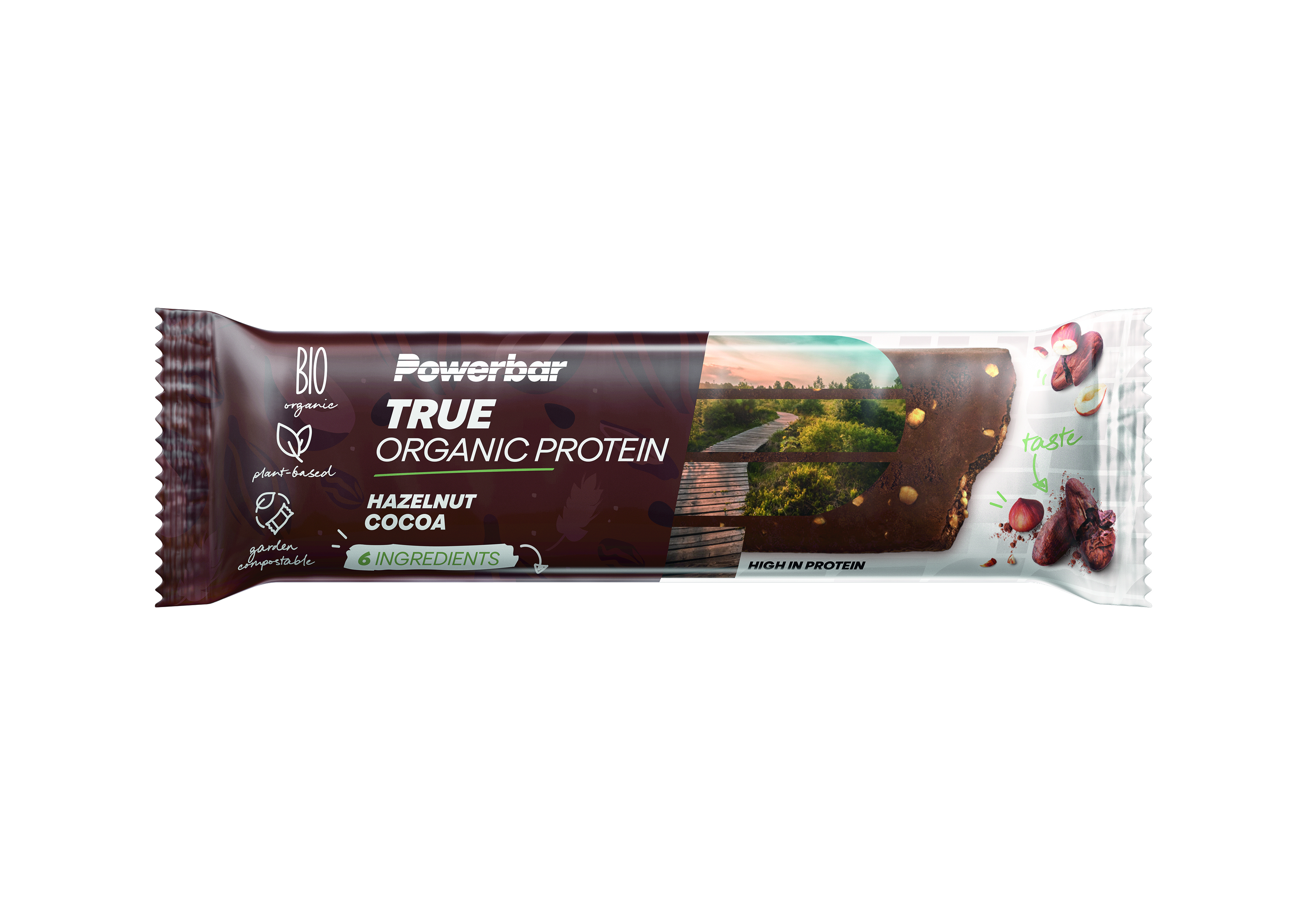 POWERBAR Riegel True Organic Protein Hazelnut Coco
