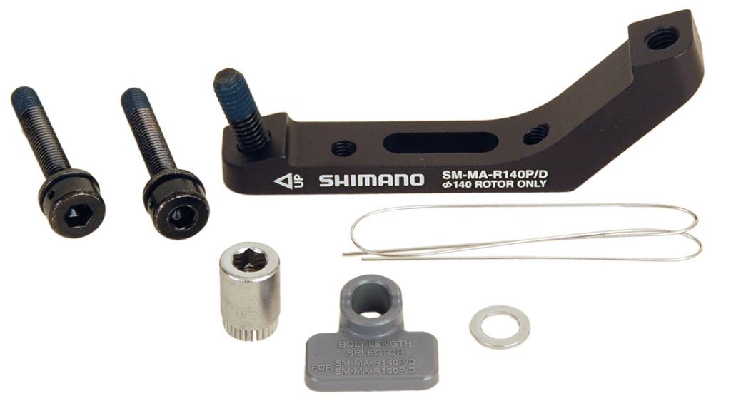 SHIMANO Disc Brake Adapter SM-MA HR 140 Flat Mount