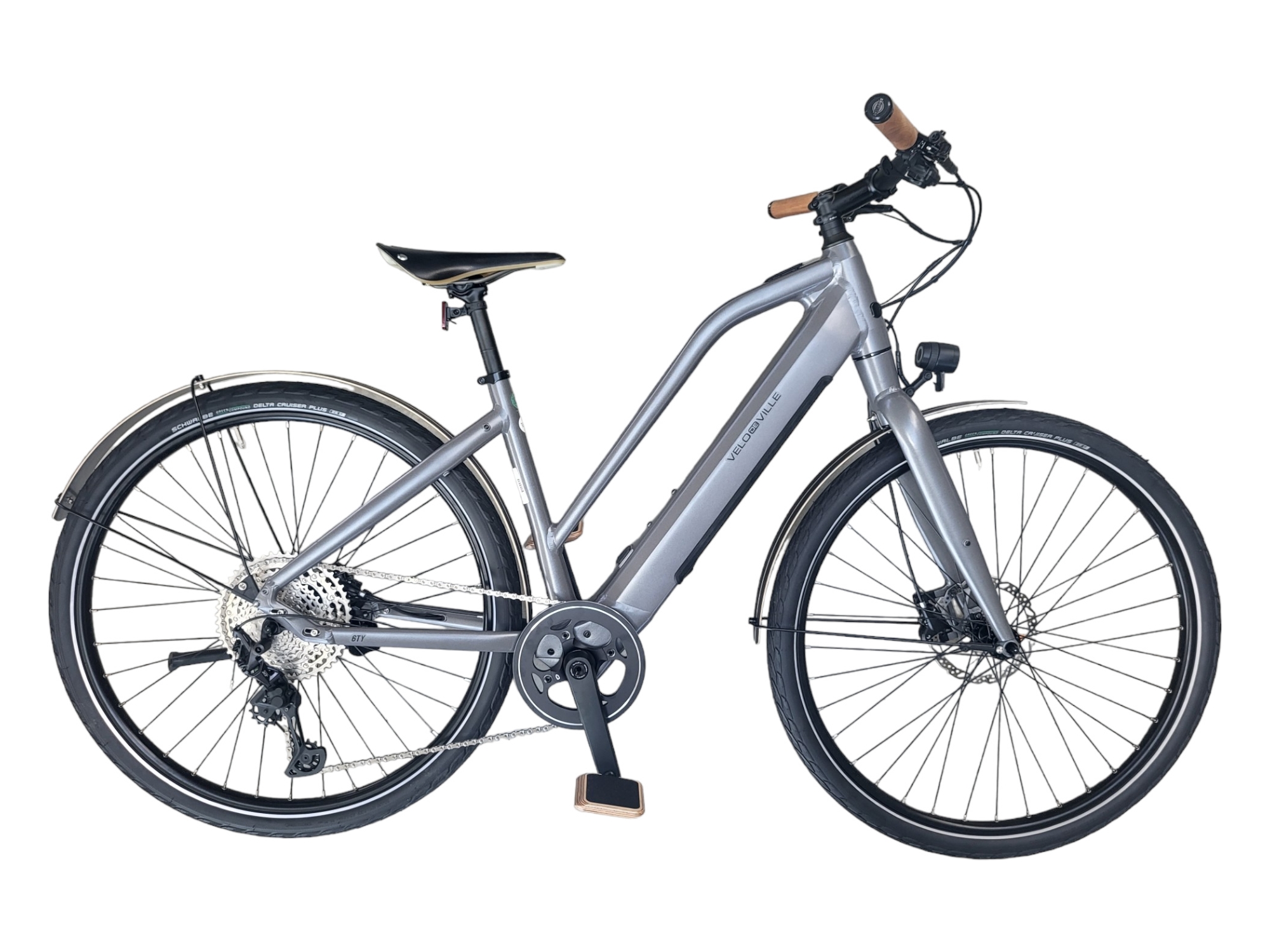 VELO DE VILLE 6TY Urban E-Bike Trapez Damen