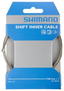 SHIMANO Schaltseil rostfrei 1,2 x 2100mm