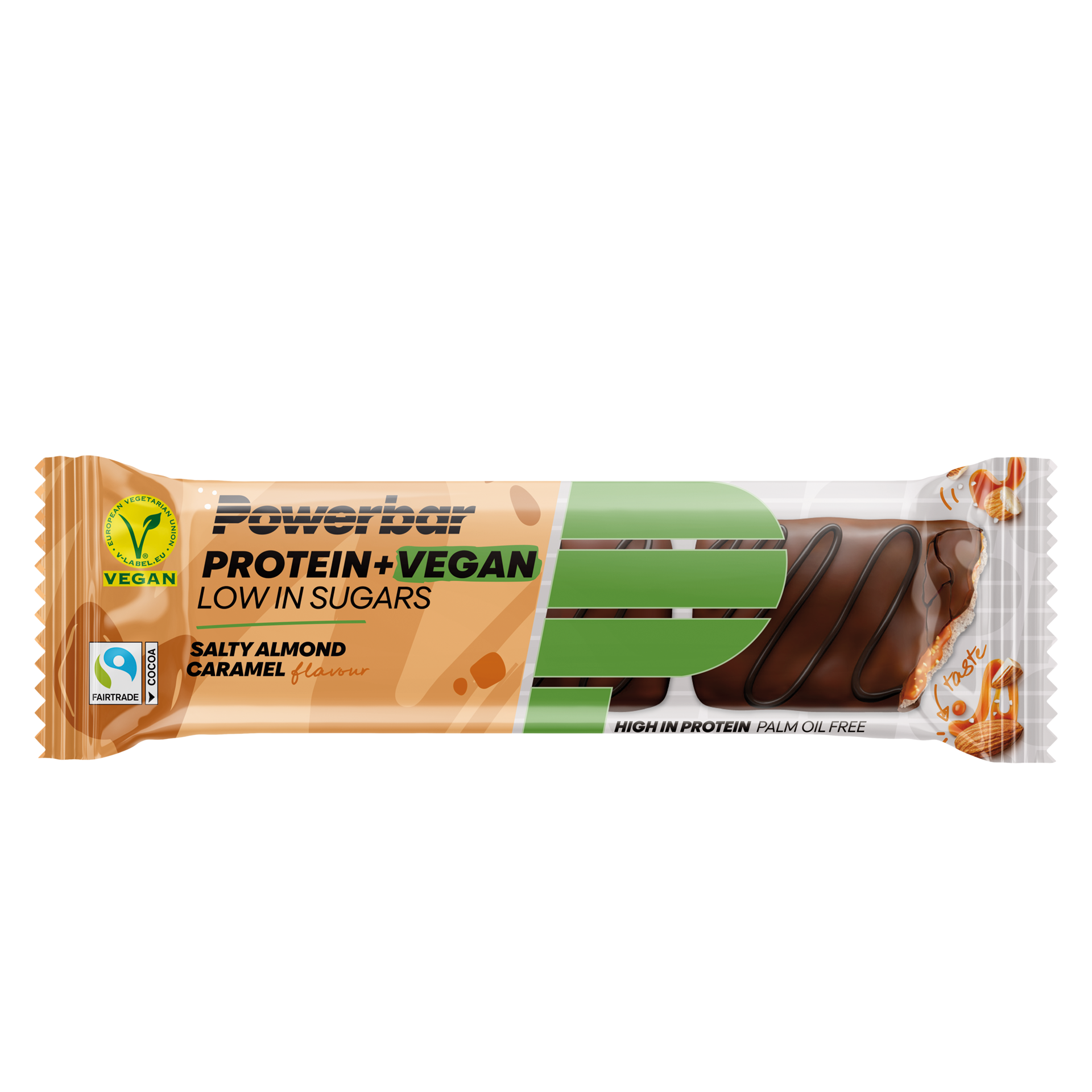 POWERBAR Riegel Protein+Vegan Salty Almond Caramel
